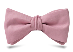 галстук-бабочка розовый