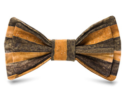 коричневый галстук-бабочка